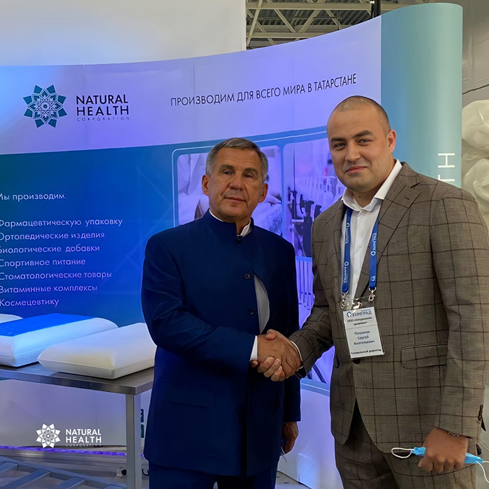 Президент Татарстана открыл новую производственную площадку Natural Health в Химграде!