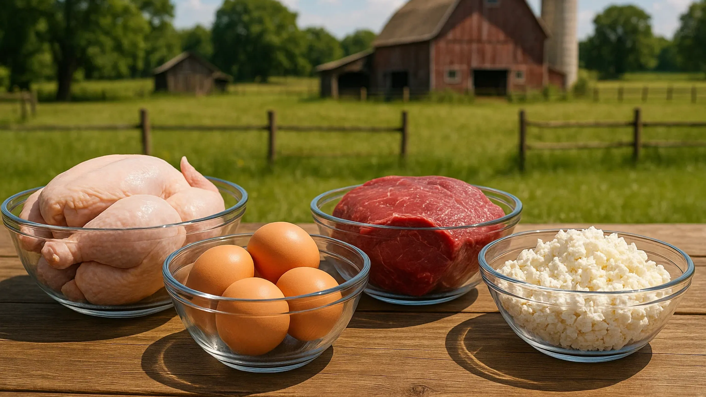 В каких продуктах содержится белок?