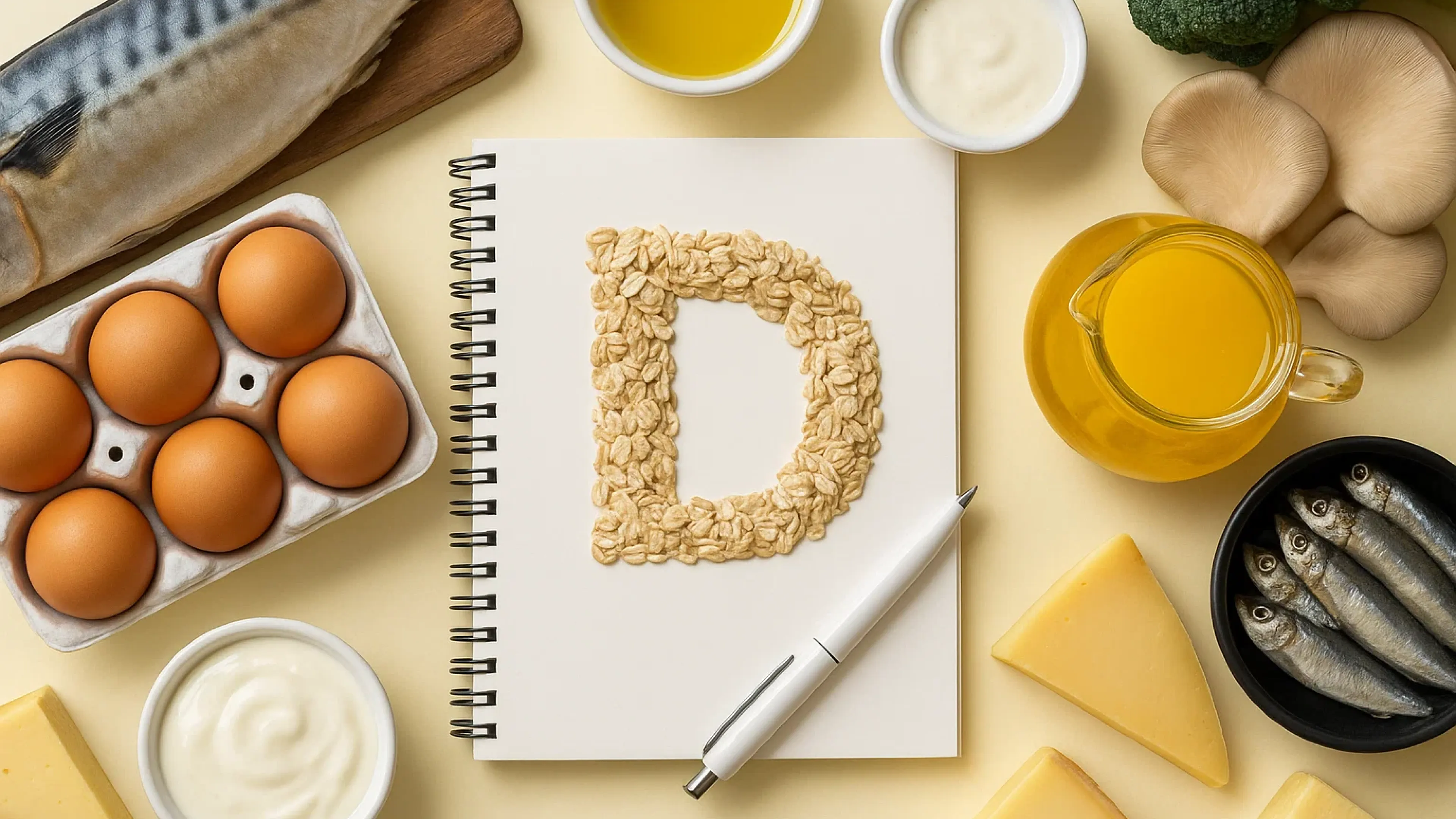 В каких продуктах содержится витамин D