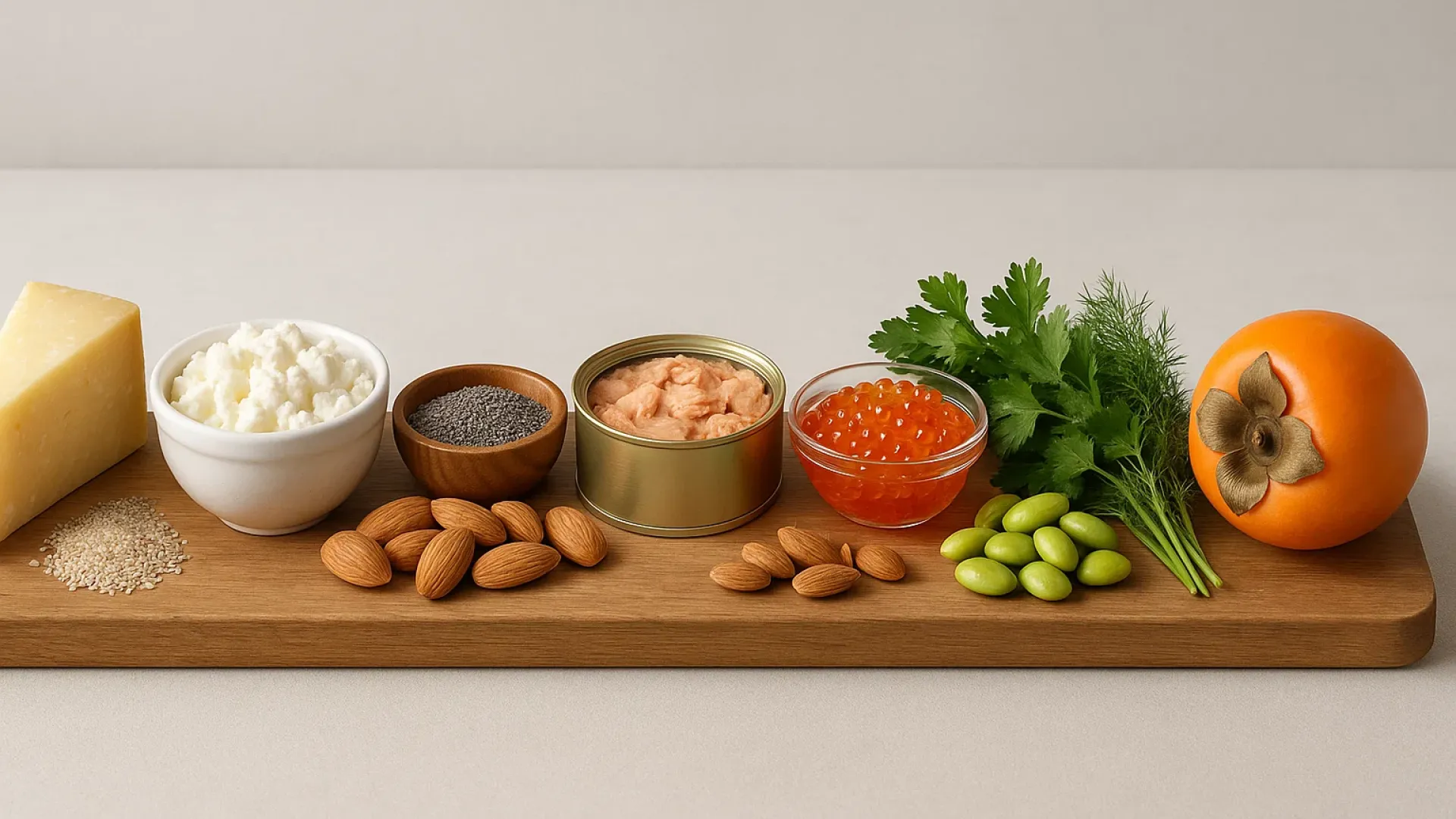 В каких продуктах содержится кальций