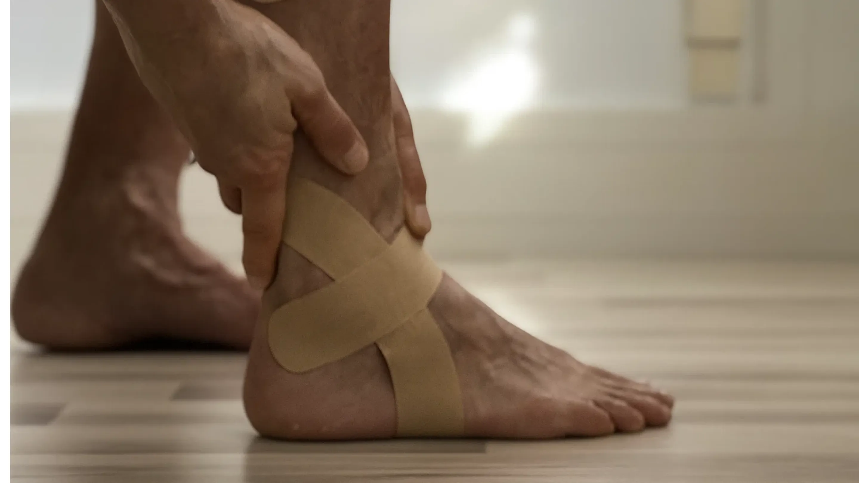 Разрыв связок голеностопного сустава