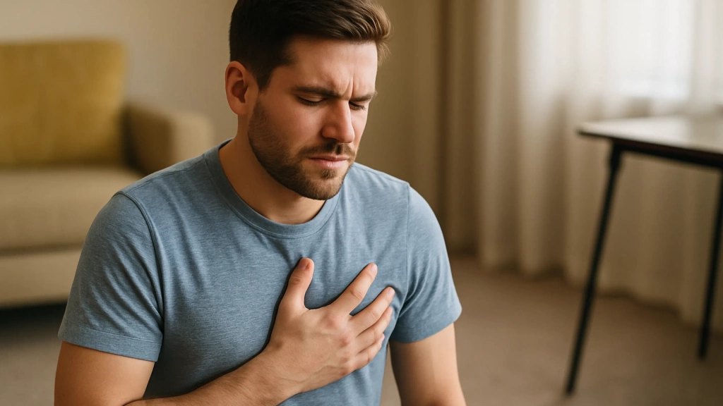 Боль в груди слева: причины, симптомы, диагностика