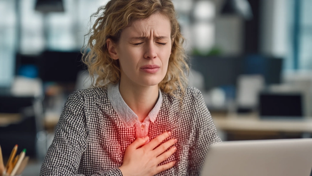 Тяжесть в груди: что делать, если давит в груди и тяжело дышать?