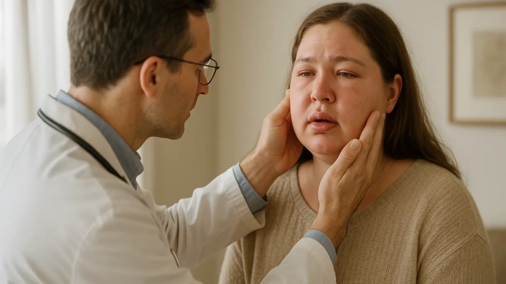 Почему отекает лицо